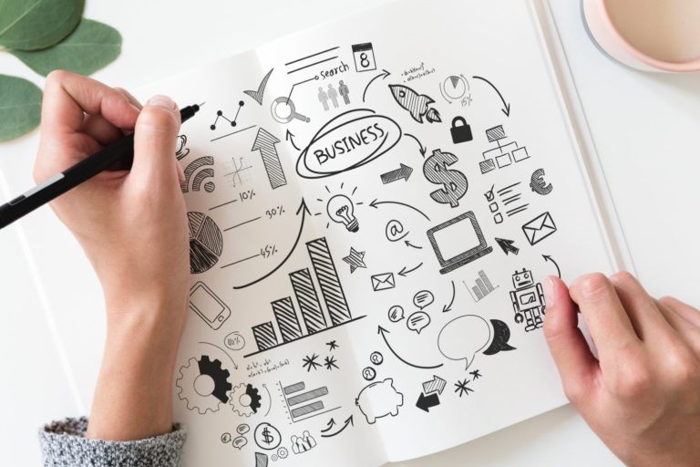 agencia SEO en Valencia - libreta con acciones