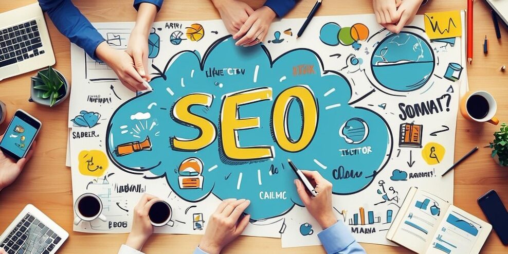 la mejor empresa de SEO en Valencia – rotulo con letras y dibujo SEO la mejor empresa de SEO en Valencia - rotulo con letras y dibujo SEO